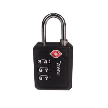 Imagem de Cadeado segredo tsa 30z preto - Papaiz