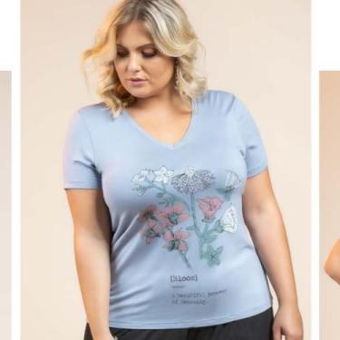 Imagem de Blusa plus size Tam. G2 - ONEXX