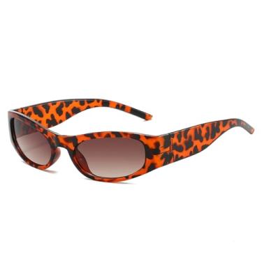 Imagem de HPIRME Óculos de armação pequena estilo masculino e feminino (KD97192-C6)