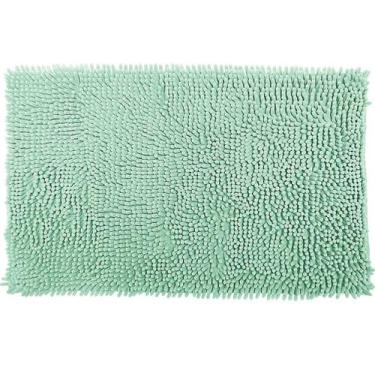 Imagem de Tapete De Banheiro Antiderrapante Microfibra 38x58cm Bolinha - Rozac