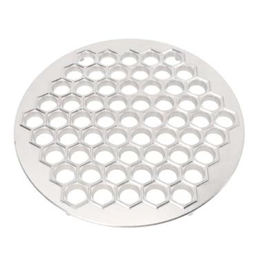 Imagem de Máquina de fazer bolinhos russos de liga de alumínio com 61 furos, máquina de lavar louça Pelmeni para utensílios de cozinha, restaurante doméstico, fácil de limpar