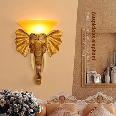 Imagem de Luminária de parede moderna e criativa para sala de estar, quarto, escritório, casa de campo, hotel, quarto infantil, corredor, café, restaurante ocidental, com luz LED (Estilo 7 A45CM)