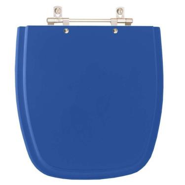 Imagem de Assento Sanitario Poliester Fit Azul Mineral Para Vaso Celite