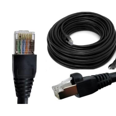 Imagem de Cabo De Rede Cat6 65 Metros Ethernet Lan Giga - Tozz