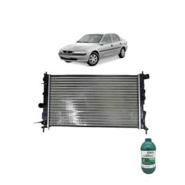 Imagem de Kit Radiador GM Vectra GLS 2.2, 2.0 97> + Aditivo Lubrax Verde Concentrado 1L