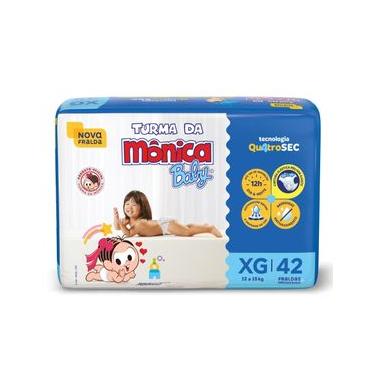 Imagem de Fralda Turma da Mônica Baby Mega XG com 42un