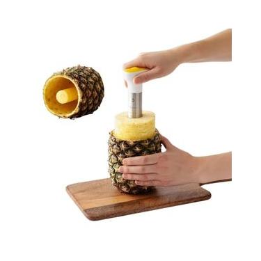 Imagem de Descaroçador de Abacaxi Borda Dupla Drink 2 em 1 Chef'n