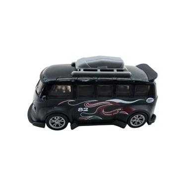 Imagem de Mini Carrinho Pull Back Garagem S.A. Turbo Aventura - Amarelo