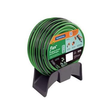 Imagem de Mangueira Flex para Jardim Tramontina Verde em PVC 4 Camadas 20 m com Acessórios