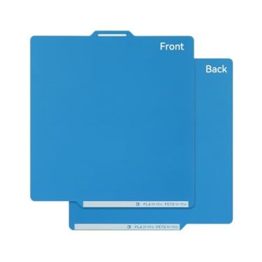 Imagem de Placa de resfriamento de aço mola de dupla face 256x256mm - Placa de construção compatível com a mesa aquecida da impressora 3D Bambu Lab X1/P1P/A1