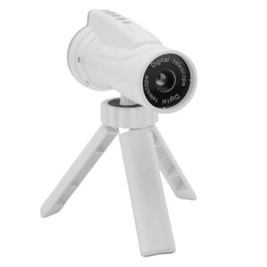 Imagem de Cryfokt Telescópio Monocular Digital, Imagem Hd, Gravação de Vídeo, Monocular Portátil para Viagens, Acampamento, Brinquedos Educativos, Bolsa de Armazenamento
