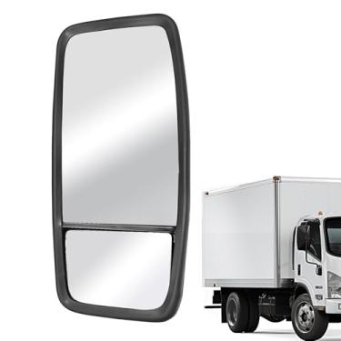 Imagem de MINETPS Espelho retrovisor esquerdo do motorista para 2007-2023 ISUZU NPR NPR-HD NPR-XD NQR NRR 2008-2023 para Chevy GMC W3500 W4500 W5500 Espelho retrovisor de caminhão substitui 8980493150 (lado