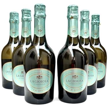 Imagem de Espumante La Gioiosa Ca Divo Brut Branco | Kit Com 6 Garrafas | Oferta