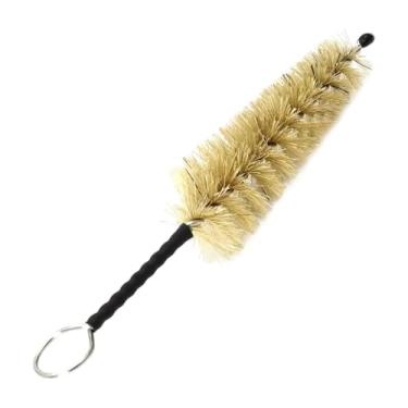 Imagem de MERIGLARE Escova de limpeza para saxofone, ferramenta de manutenção fácil de transportar e leve, ideal para limpar bocais de saxofone, oboé e flauta.