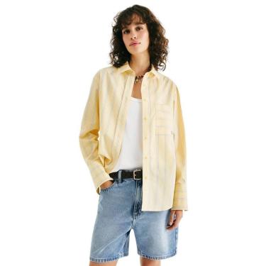 Imagem de Camisa Hering Feminina Fio Tinto Oversized-Feminino