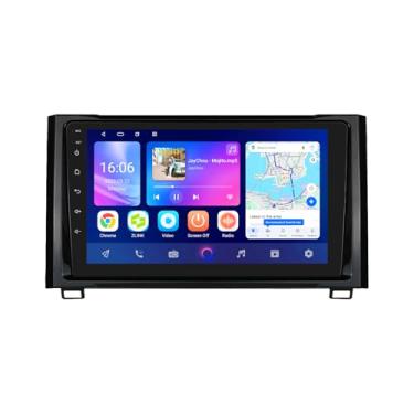 Imagem de CheDux Atualização de rádio de carro estéreo Android 14 para Toyota Tundra XK50 (2014-2021), Carplay sem fio | Android Auto 4G + 64G Navegação GPS com saída de fibra óptica SWC de tela sensível ao