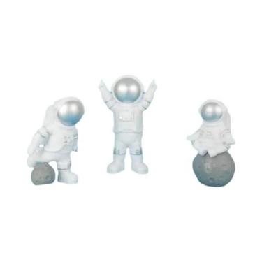 Imagem de Topo De Bolo Tema Astronauta Decoração De Festa De Aniversário Espaço 