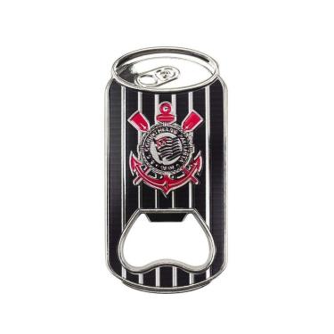 Imagem de Ímã Abridor Forma Lata 8.5x4cm - Corinthians-Unissex