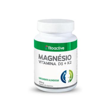 Imagem de Magnésio+K2+D3 60 Cápsulas Fitoactive-Unissex