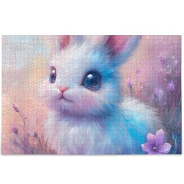 Imagem de Majestic Lion Print Fancy 500 peças quebra-cabeças para adultos animal arte floral natureza divertido quebra-cabeça personalizado amigos família jogos presentes, 52 cm x 37,8 cm