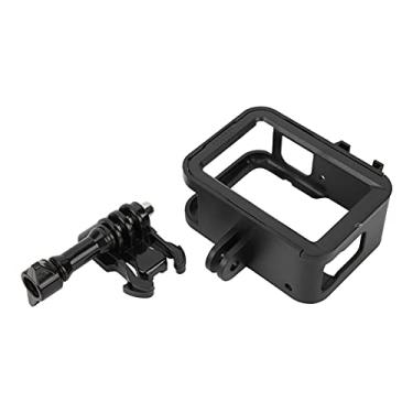 Imagem de GLOGLOW Estojo para Câmeras e Acessórios Esportivos para 9, Estrutura de Plástico Com Suporte para Sapata Fria, à Prova de Choque, Preto, 41g, Gaiola Protetora Leve para Câmera de Ação Nan