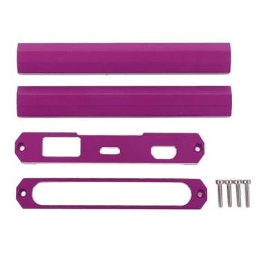 Imagem de XUXHOU Acessórios para Carro RC, Estrutura Protetora de Liga de Alumínio Com Base de Metal Com Controle Remoto para RC NB4 (Roxo)