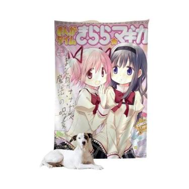 Imagem de Tapeçaria De Parede Grande Boêmia Hippie De Bruxaria Puella Magi Madok