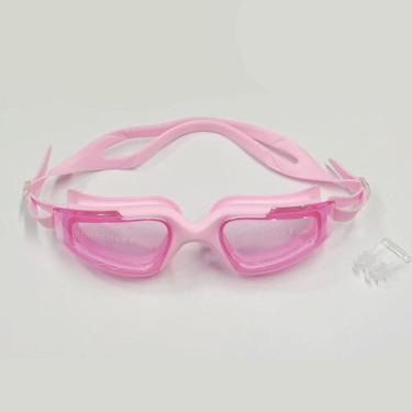 Imagem de Óculos de Natação Silicone e protetor de ouvido C41010-Unissex
