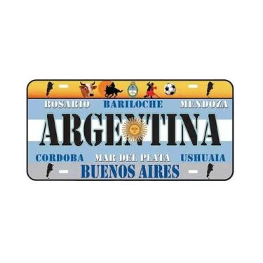 Imagem de Placas De Licença Vintage Da Espanha Em Metal, Placas Decorativas Para