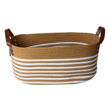 Imagem de Paramount Plásticos - Cesto De Fibra Natural e Algodão C/Alça