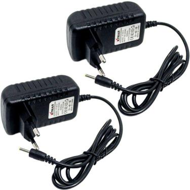 Imagem de Kit 4 Fonte Para Câmera Gps Dispositivos Cctv Pino 2,5x0,7mm