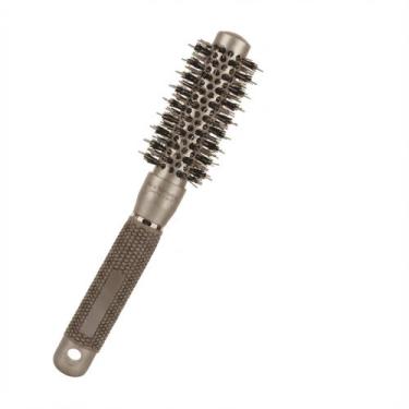 Imagem de Escova de Cabelo Térmica Profissional Cerâmica Cerdas Mistas Javali Ny