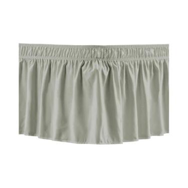 Imagem de Saia De Cama Ajustável Com Elástico, Fácil De Colocar, Ruffle Antipoei