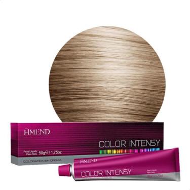 Imagem de Tinta de Cabelo Amend Color Intensy 8.0 Louro Claro 50g
