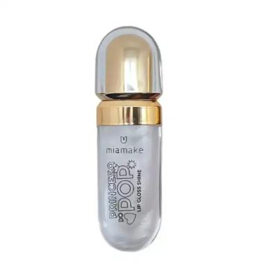 Imagem de Lip Gloss Shine Princesa Pop Mia Make Cor 01
