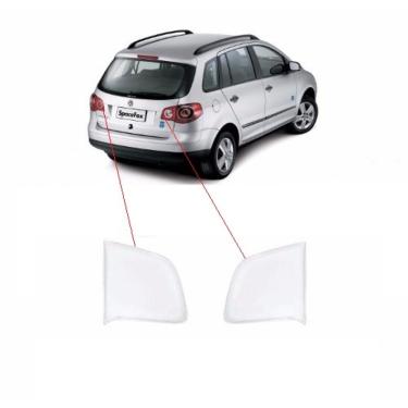 Imagem de Lente Da Lanterna VW Spacefox Space Fox 2006 2007 2008 2009 2010 Mala Par