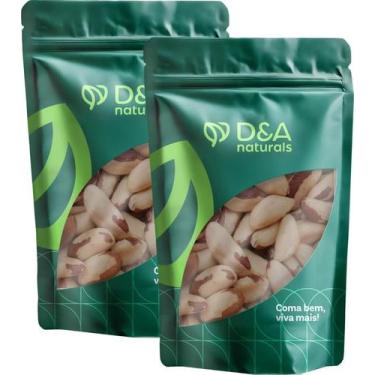 Imagem de Castanhas Do Pará Inteiras Sem Casca 2kg - D&A Naturals