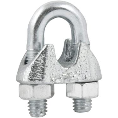 Imagem de Clips Para Cabo De Aço 3/16 - 4,76 Mm, Pacote Com 20 Peças, Vonder Ostenvonder