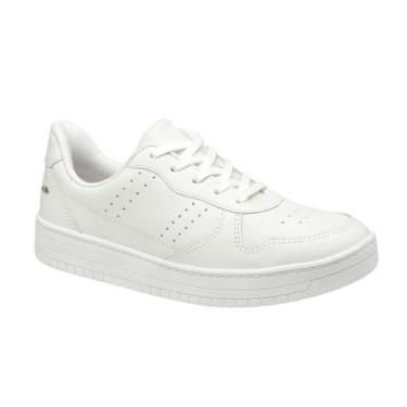 Imagem de Tenis Feminino Dakota Couro Street Macio Leve Casual Ref: G9371, Branc