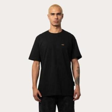 Imagem de Camiseta Regular MCD Caveira Dourada Preto M-Masculino