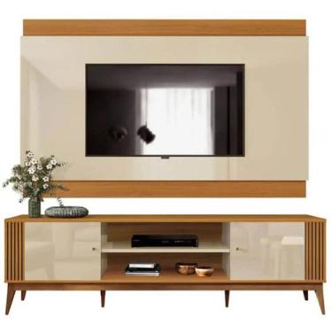 Imagem de Rack com Painel Legacy 160cm para Tv Até 60 Polegadas Edn Cor Off Whit