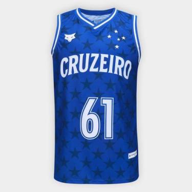 Imagem de Regata Cruzeiro 2025 Masculina, Azul, M