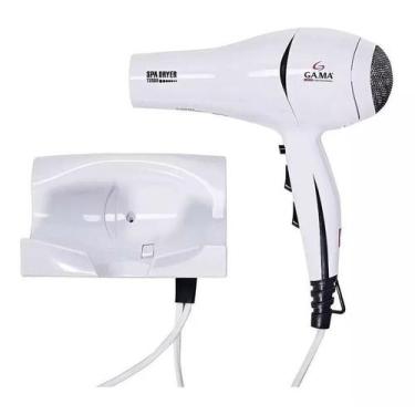 Imagem de Secador De Cabelo Gama Italy 2000w Ions Quente Frio Suporte Fixo Pared