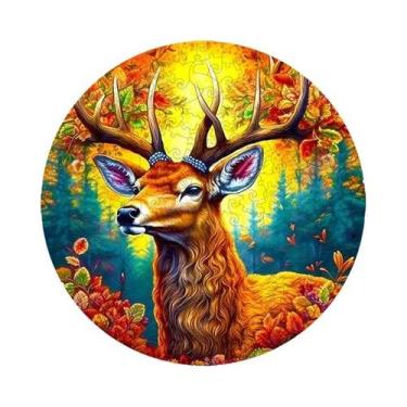 Imagem de Quebra-Cabeça De Madeira Pavão: Jogo Interativo Para Crianças, Adultos