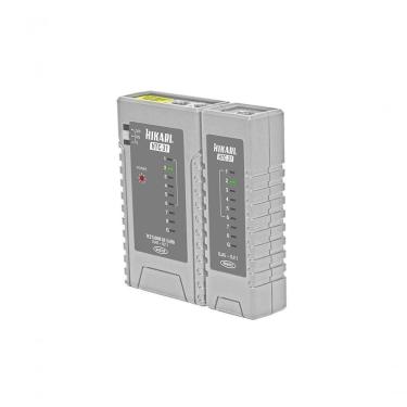 Imagem de Testador de Cabos HTC-31 para RJ45 e RJ11 com Teste de curto-circuito Cinza Hikari