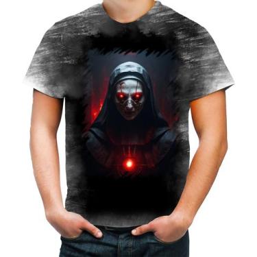 Imagem de Camiseta Desgaste Freira do Mal Terror Possuída 2 - Kasubeck Store®, P