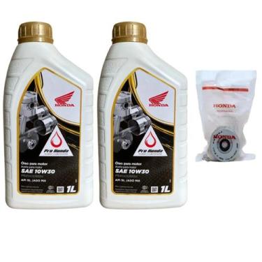 Imagem de Kit Filtro Oleo, Oleo 10w30 Twister/ Tornado/ Falcon - Honda
