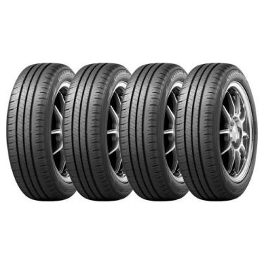Imagem de Kit 4 Pneus Dunlop 185/65R15 88H Sport FM800 Aro 15, Preto