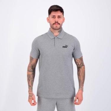 Imagem de Polo Puma Essentials No. 1 Logo Pique Masculina-Masculino