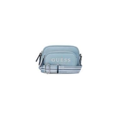 Imagem de Bolsa Joella Mini Double Zip Transversal Azul Claro-Feminino